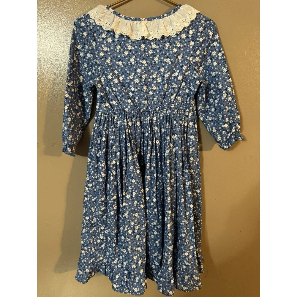 Relibeauty Girls Pioneer Colonial Costume 150 Size 9/10 Comes With Bonnet